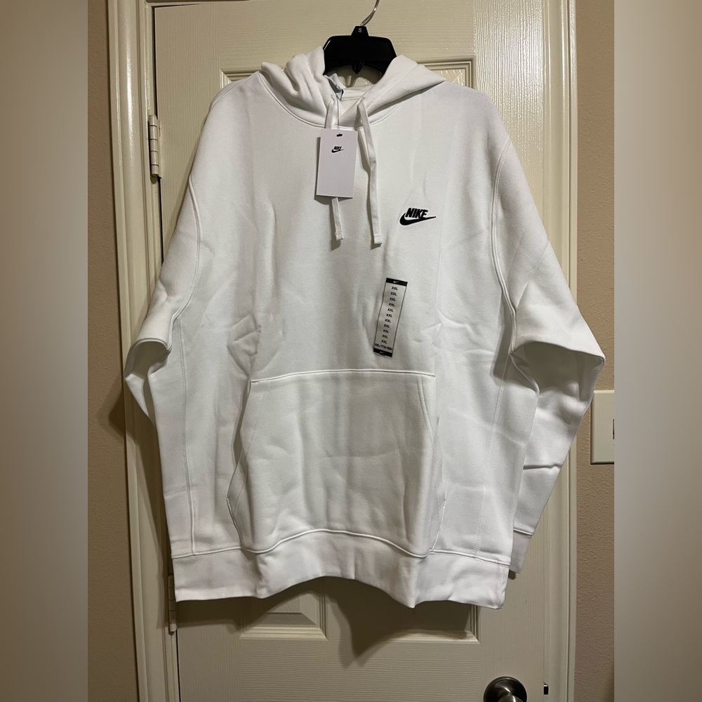 Nike White Pullover Hoodie XXL